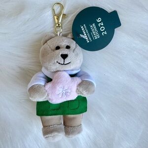 Starbucks Cherry Blossom Bearista Keychain Limited Edition 2026